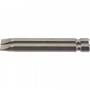 Image of Draper Slotted Screwdriver Bit 6.5mm 75mm Pack of 2