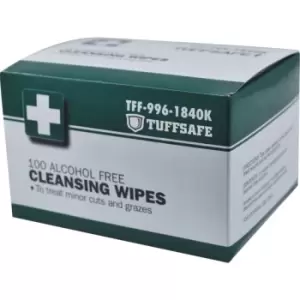 Image of Alcohol-free Cleansing Wipes, Pack of 100