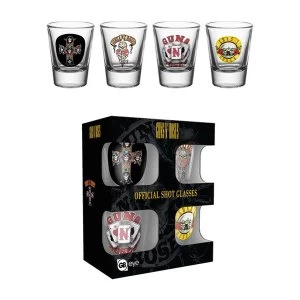 Image of Guns N Roses Mic Shot Glasses