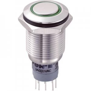 Image of TRU COMPONENTS LAS2GQF 22ZEG12VSP Tamper proof pushbutton 250 V AC 3 A 2 x OnOn latch