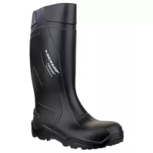 Image of C762041 / Dunlop Purofort+ Full Safety Wellington / Mens Safety Boots (42 EUR) (Black) - Black