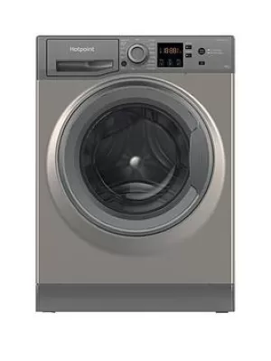 Image of Hotpoint NSWM1043CGGUKN 10KG 1400RPM Freestanding Washing Machine