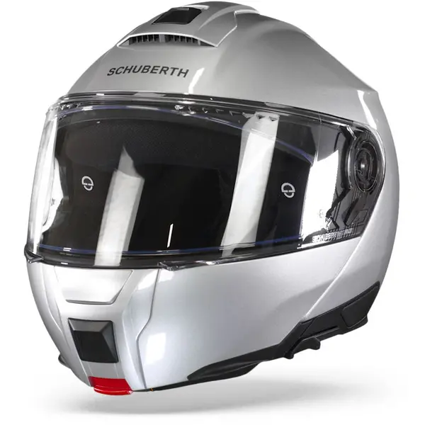 Image of Schuberth C5 Silver Grey Modular Helmet 3XL