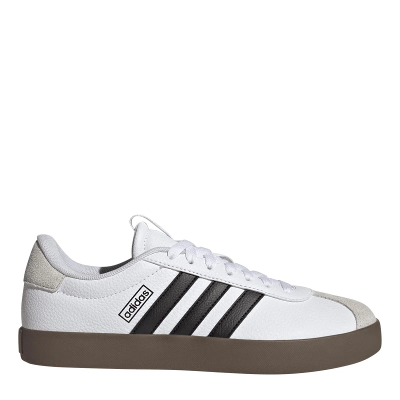 Image of adidas VL Court 3.0 Low Shoes Womens - White White 7.5