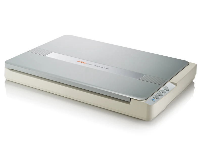 Image of Plustek OpticSlim 1180 Flatbed scanner 1200 x 1200 DPI A3 Grey. White