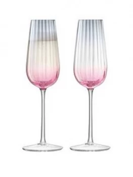 Image of Lsa International Dusk Champagne Flute Set Of 2