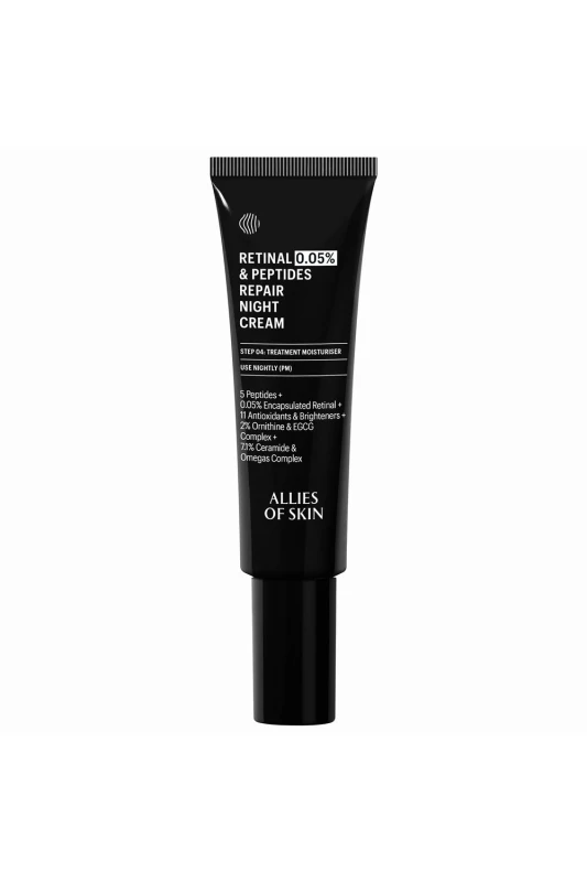 Image of Allies of Skin 0.05% Retinal & Peptides Repair Night Cream 48ml