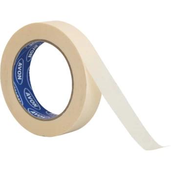 Image of Automotive Cream Masking Tape - 25MM X 50M