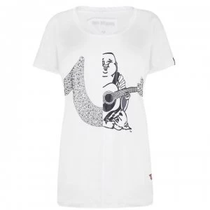 Image of True Religion Hs Budha t Shirt - White 1700