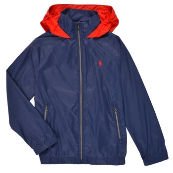 Image of Polo Ralph Lauren BRINNA boys's Childrens jacket in Blue - Sizes 6 / 7 years,8 / 9 years,10 / 12 years
