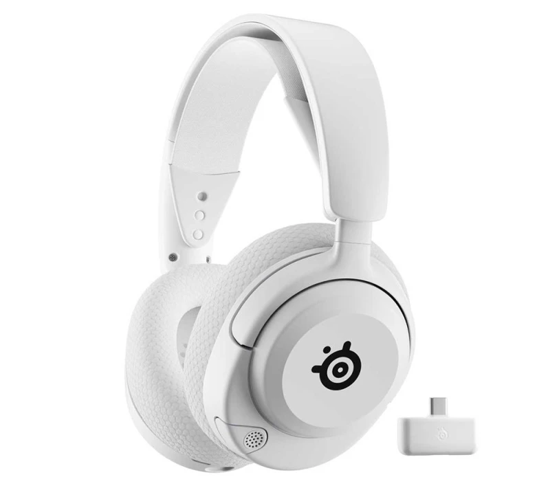 Image of SteelSeries Arctis Nova 5P Wireless 7.1 Gaming Headset - White 5707119057998