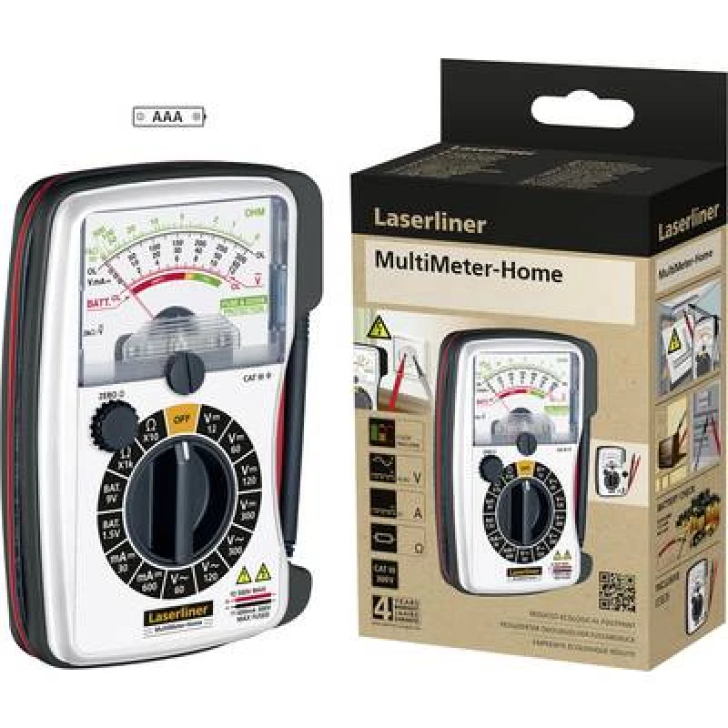Image of Laserliner Laserliner MultiMeter-Home Handheld multimeter 083.030E