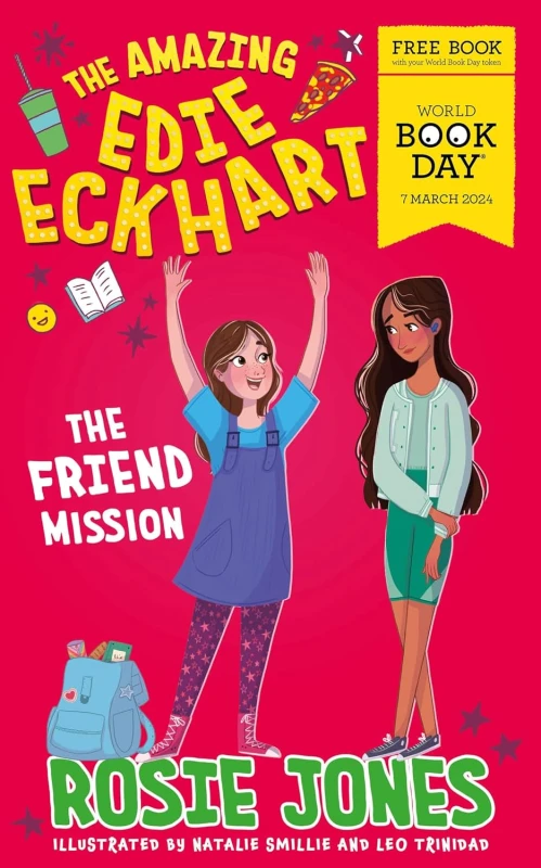 Image of The Friend Mission by Rosie Jones World Book Day 2024 Paperback Rosie Jones Books