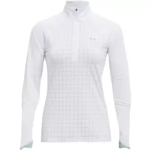 Image of Under Armour Engine Form Zip Top Womens - White