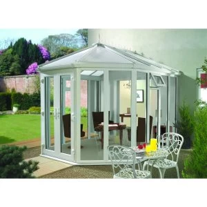 Image of Wickes Victorian Full Glass Conservatory - 12 x 9 ft
