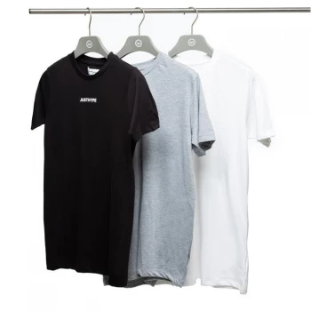 Image of Hype Monotone Three Pack Mens T-Shirt - Multi