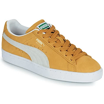 Image of Puma SUEDE mens Shoes Trainers in Yellow,9,9.5,10.5,11,8.5,4.5