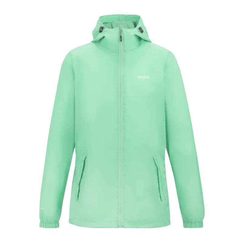 Image of Womens waterproof jacket Regatta Pack-It III Vert Female 44
