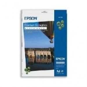 Image of Epson Premium Semi Gloss Photo Paper A4 251gsm 20sh