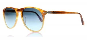 Image of Persol PO9649S Sunglasses Tortoise 1025S3 Polarized 55mm