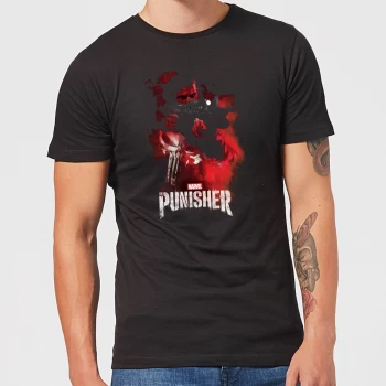 Image of Marvel The Punisher Mens T-Shirt - Black - 5XL