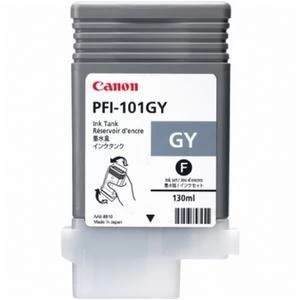 Image of Canon PFI101 Grey Ink Cartridge