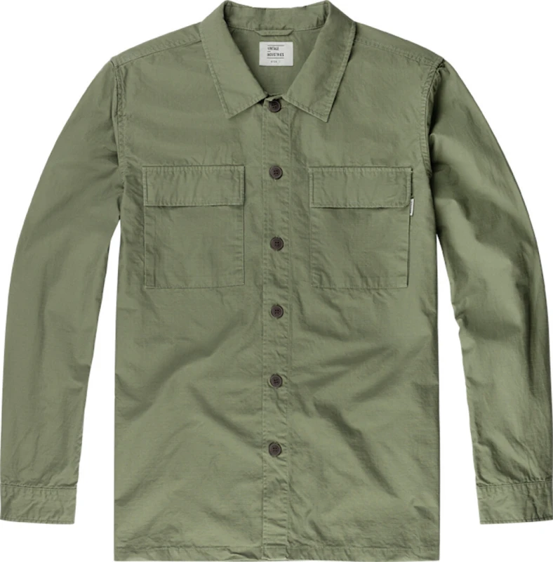 Image of Vintage Industries Emerald Longsleeve olive L Men