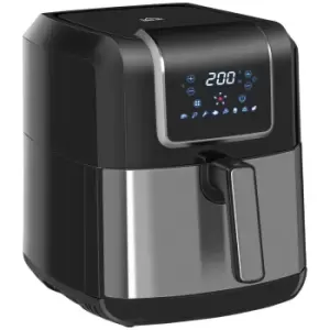 Image of Homcom 800-120V70 1700W 6.5L Digital Display Air Fryer