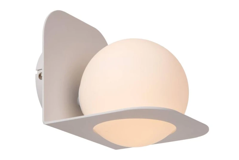 Image of Netlighting Lucide DAVY Wall light Bathroom 1xG9 IP44 White White Unisex