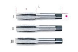 Image of Beta Tools 430 Chrome-Steel Coarse Metric Hand Tap M7 x 1mm 004300007