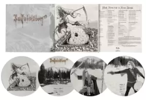 Image of Inquisition Black mass for a mass grave (Monochrome Edition) LP Picture