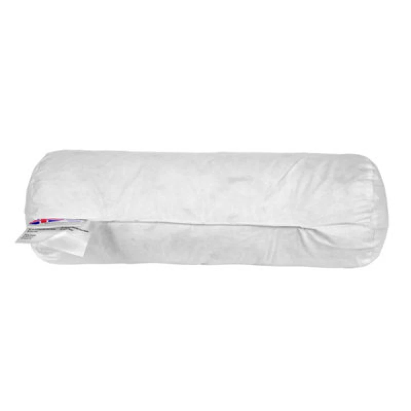 Image of Homescapes Duck Feather Bolster Cushion Pad Inserts 40 X 15cm (16 X 6") Inner, Filler With 100% Cotton Down Proof Cover