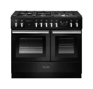 Image of Rangemaster PROPL100FXDFFGB/C 100cm Professional+ FX DF Range Cooker, Black