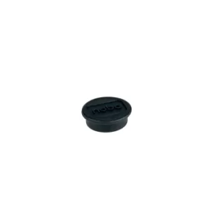 Image of Magnetic Whiteboard Magnets 10 Pack 24MM Coloured Magnets Black
