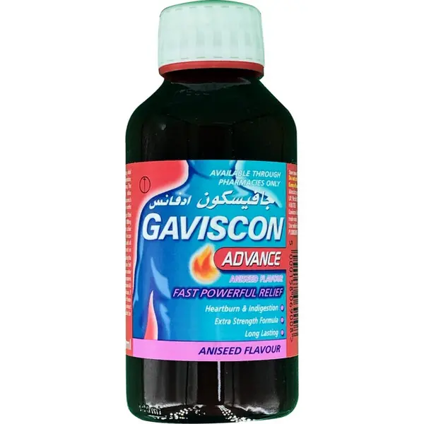 Image of Gaviscon Advanced Aniseed Flavour Liquid 250ml