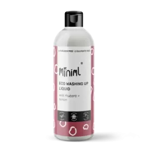 Image of Washing Up Liquid - Rhubarb + Lemon - 12 x 500ML PET Flip (MIN303)