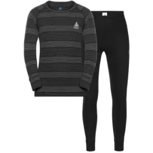 Image of Odlo Warm Set Juniors - Black