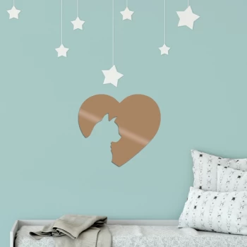 Image of Cat5 - Copper Copper Decorative Metal Wall Accessory