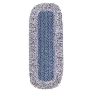 Image of Rubbermaid Hygen Microfibre High Absorbency Mop Head 400mm Blue