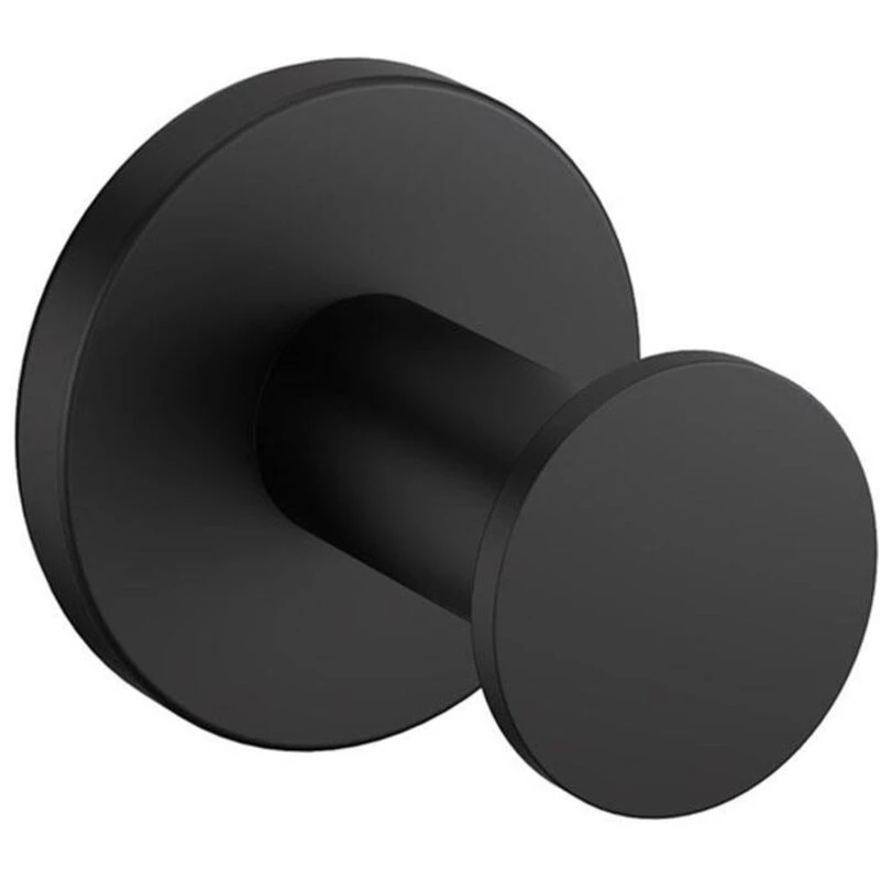 Image of Cosmic Wall 'Hook' made of Stainless Steel with Matt Black Finish Black