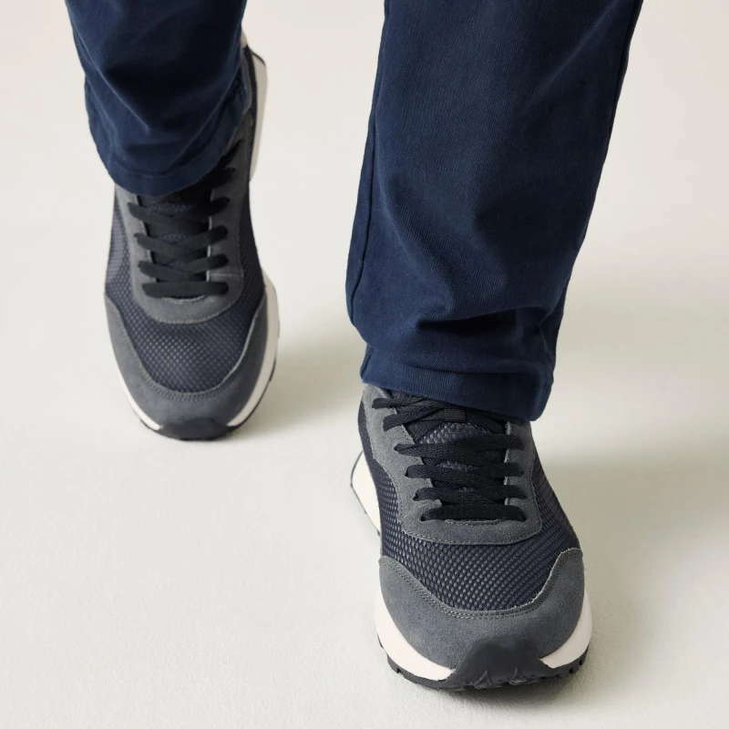 Image of Regatta Regatta Men Marine Heritage Shoes in Mid Navy Size: 10 Mid Navy 10 Male 5063516026341