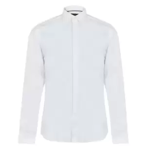 Image of Ted Baker Pathos Double Cuff Shirt - White