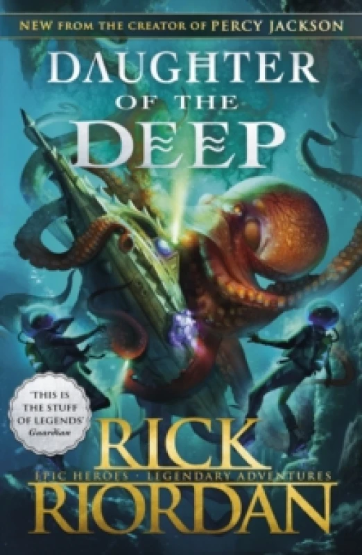 Image of Rick Riordan Daughter of the Deep Book Multi unisex