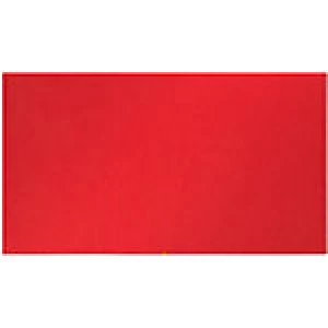 Image of Nobo Notice Board Felt Red 188 x 106 cm