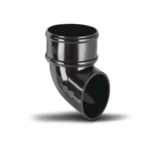 Image of Polypipe RR128B Half Round Rainwater System Shoe Black