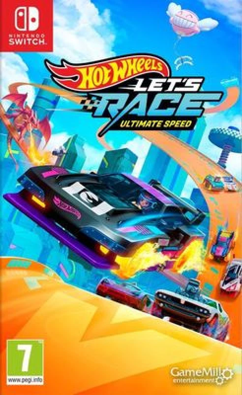 Image of Hot Wheels Let's Race: Ultimate Speed Nintendo Switch Game - Used