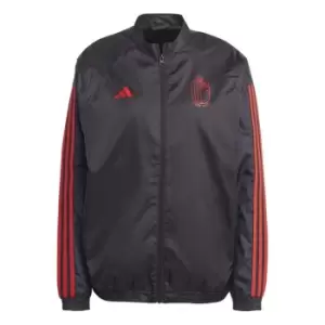Image of adidas Belgium Pre Match Jacket 2022/2023 Womens - Black