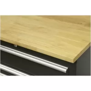 Image of 1550mm Hardwood Worktop for ys02602 & ys02604 Modular Floor Cabinets