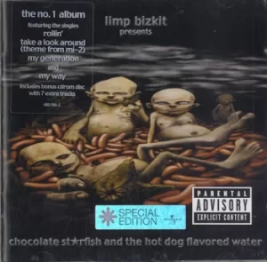 Image of Limp Bizkit Chocolate Starfish And The Hot Dog Flavored Water 2000 UK 2-CD album set 4907932