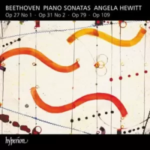 Image of Beethoven Piano Sonatas Op 27 No 1/Op 31 No 2/Op 79/Op 109 by Ludwig van Beethoven CD Album